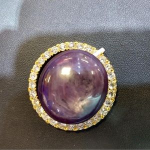 GIA certified 161.89ct Natural Purple Star Sapphire
